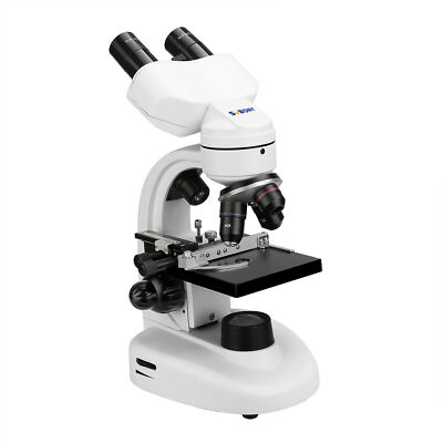 SVBONY SV605 80X-1600X Binocular Biological Microscope With Moving Platform LED