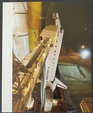 2002 NASA Space Shuttle Atlantis ISS Mission STS-110 8x10 Pre Launch Photograph