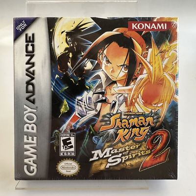 GBA Shaman King Master Of Spirits 2, New And Factory Sealed | eBay UK