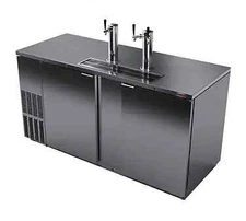 Fagor Refrigeration 70" Stainless Steel Draft Beer Cooler With LED Lights