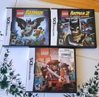 Nintendo DS Lego Batman 1 & 2, Pirates of Caribbean Bundle - CIB