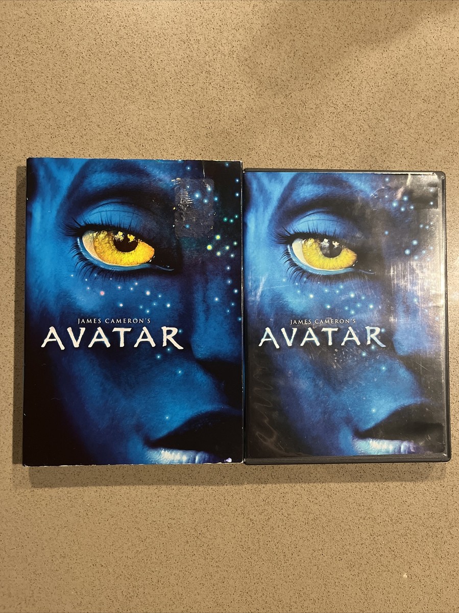 Avatar (DVD, 2009) Slip Cover, James Cameron, Sam Worthington, Zoe