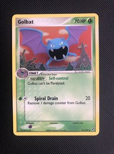 golbat 31/107 EX deoxys uncommon pokemon card NM
