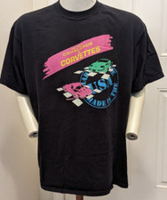 Vintage Cavalcade Of Corvettes T Shirt Stingray Made In USA 90s SS Jerzees