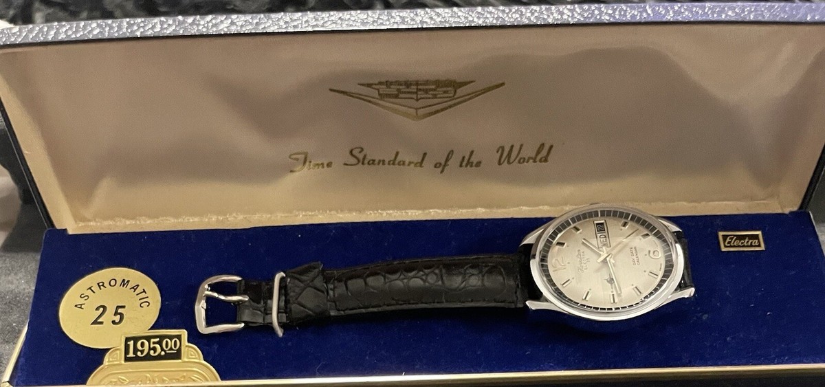 Hormilton Electra 25 Day Date Calendar Astromatic Stainless Steel