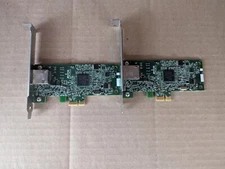LOT OF 2 DELL BROADCOM 10/100/1000 GIGABIT PCI NETWORK ADAPTER CARD 0J5P32 B4-1