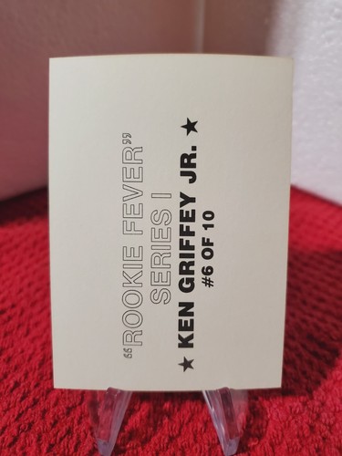 Unlicensed Knock-off Ken Griffey Jr. Seattle Mariners Baseball Card ROOKIE FEVER - Picture 3 of 3
