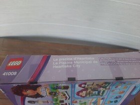 LEGO FRIENDS: Heartlake City Pool (41008) 423 pcs ~ OPEN BOX