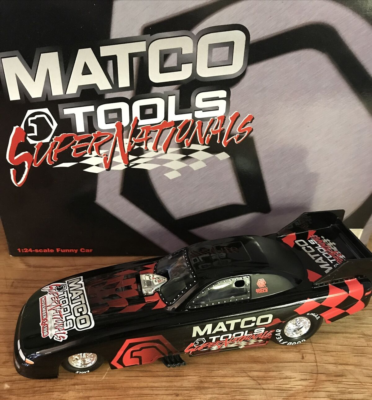 Action MATCO TOOLS SuperNationals 1997 Dodge Funny Car 1/24 Scale