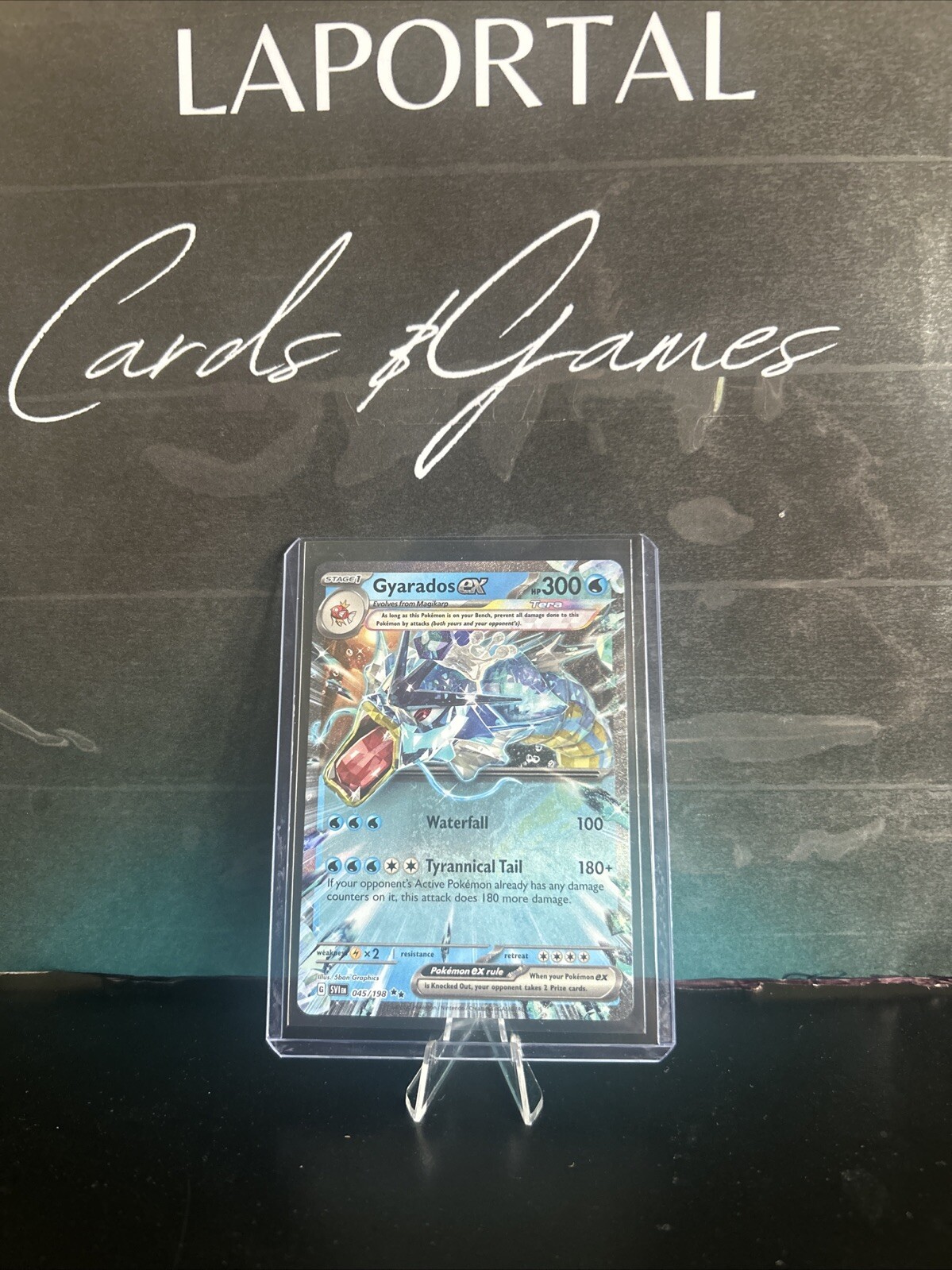 Pokémon TCG - Gyarados ex - 045/198 - SV01: Scarlet & Violet Base Set - NM