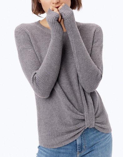 Pre-owned Lovestitch Gray Waffle Knit 