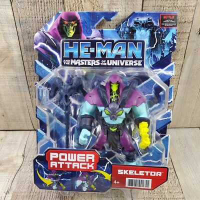He-Man The Masters of the Universe Skeletor Action Figure MOTU Power Attack 