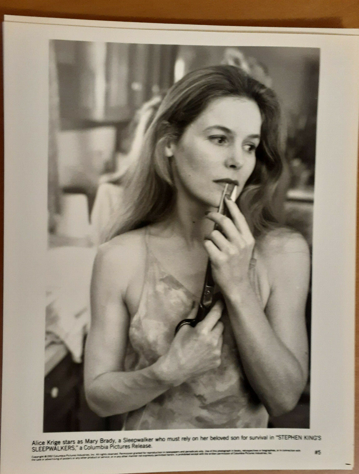 Sleepwalkers, Stephen King Story, Alice Krige, Mint (11) 8x10 B&W still