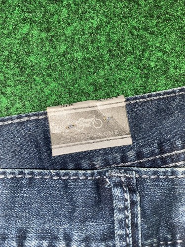 T.k Axel Slim Fit Jeans 36x32 Blue Straight Leg - Picture 5 of 8