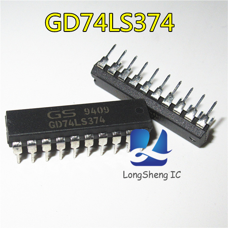 Lot De 5 Circuits Intégrés SN74LS374N – Bascule D Octal, Boîtier DIP-20, Texas Instruments