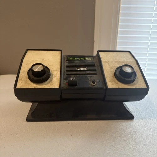 Vintage Sears Tele-Games Atari Pong 1975 Console addon - untested