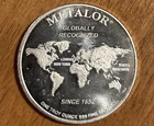 2014 METALOR 1 TROY oz . 999 FINE SILVER SILVER ROUND