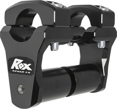Rox Speed FX Pivoting Bar Risers 2'' Black #1R-P2PPS10K