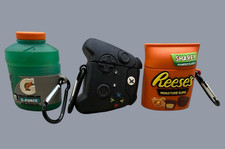 3 Pack Silicone Protective Cases For Apple AirPods Gen 1/2 Xbox Gatorade Reese's