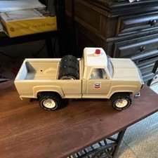 Tonka Vintage Beige XR-101 Pressed Steel Pickup Truck Toy Collectible Model