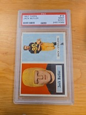 1957 Topps Jack Butler Psa 9(OC) Pop 6