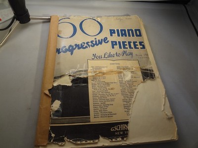 60 Progressive Piano Pieces You Like To Play 1938 G. Schirmer Inc.