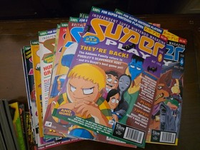 SUPER PLAY  Retro Play  Gamesmaster - Stack of 36 Magazines Sega Nintendo Atari