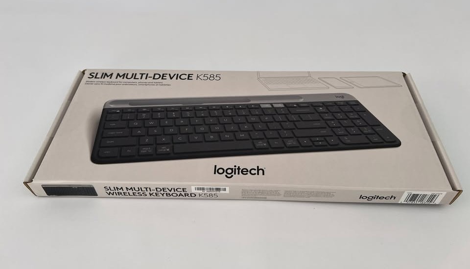Logitech K585 Wireless Bluetooth Multi-Device Slim Keyboard