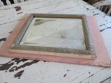 Amazing Old Vintage Shabby Pink Gold Very Ghosty Mirror Use For Plateau Display Amazing Old Vintage Shabby Pink Gold Very Ghosty Mirror Use For Plateau Display