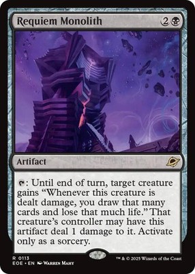Requiem Monolith (R) #113 Foil Edge of Eternities MTG NM