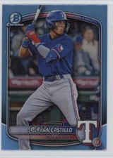2025 Bowman Draft Chrome Sky Blue Refractor Yolfran Castillo #BDC-107 1ny5