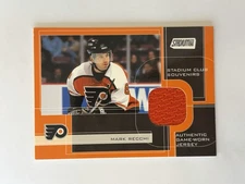 2001-02 Topps Stadium Club Souvenirs Mark Recchi #SCS-MR HOF (MEM)