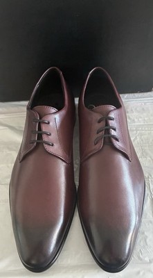 Mens Hugo Boss Designer Leather Dress Shoes Vero Cuoio Size 7- Brand New, No Box