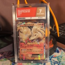 2016 Generations NinetalesEX Holo 13 Ace Grade 7 