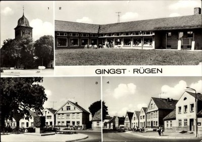 Postcard Gingst on Rügen, at the market, country department store, marketplace,... - 5088492