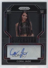 2022 Panini Prizm WWE Superstar Auto Cora Jade #SA-CJD Rookie Auto RC