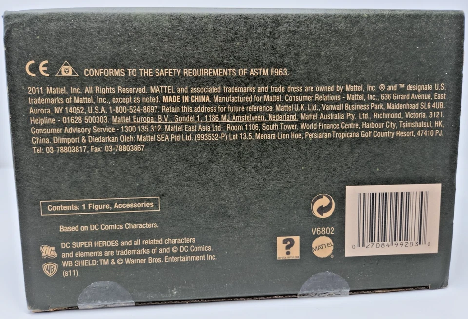 NUEVO SELLADO EN CAJA Figura Swamp Thing DC Universe Mattel 2011 SDCC Exclusivo LTD Foto 3 de 4