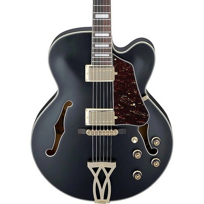 Ibanez Artcore Series AF75G Hollowbody Electric Guitar Flat Black