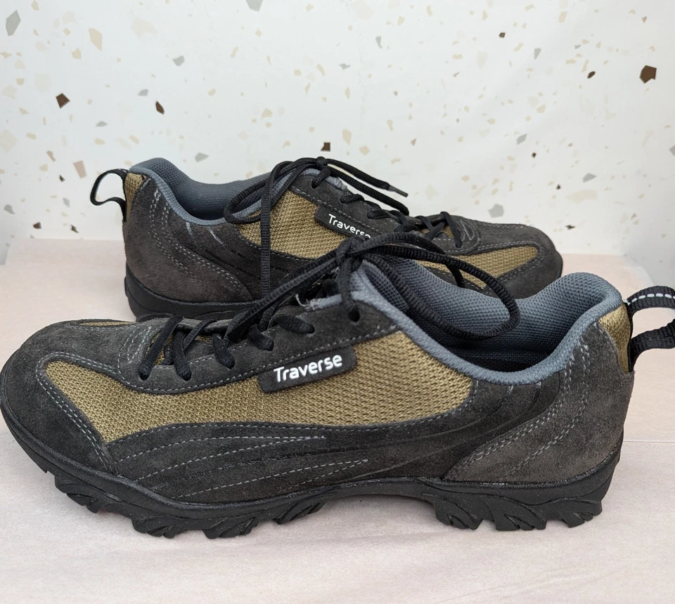 Zapatos de ciclismo Forte Traverse negros/bronceados con cordones 20-5628 para mujer talla EUR 43/11 Foto 2 de 4