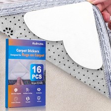 Reble Rug Grippers for Hardwood Floors - Non-Slip Washable Area Rug