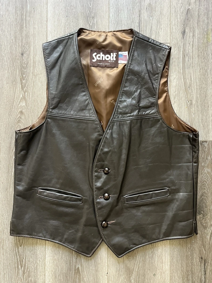 SCHOTT Vests for Men for Sale - Shop New & Used - eBay
