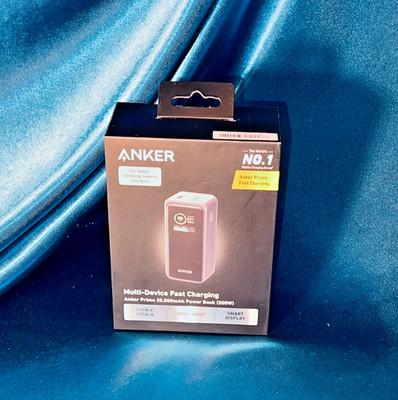 Anker Prime Power Bank - 20,000mAh - 200W - Multi-Device Fast Charging - A133601