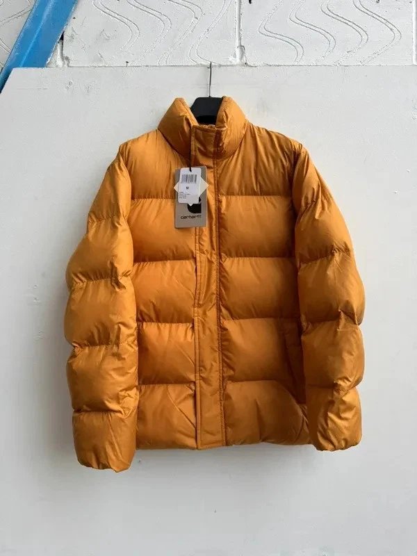 Carhartt WIP Doville Puffer Jacket In Ochre / Yellow (RRP:£260)