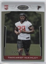 2017 Certified Rookies Mirror /299 Takkarist McKinley #165 1s8