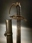 40" Antique-Style 1850 Confederate Civil War Sword