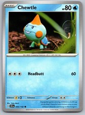 Chewtle 43/142 Common Stellar Crown Pokemon Near Mint