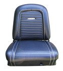 NEW! Front Bucket Seat Upholstery 1963 Ford Falcon 2 Door and Ranchero BLACK