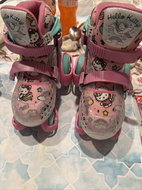 Hello Kitty Youth Roller Skates Pink Unicorn Size 11-2 for Girls