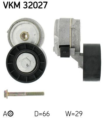 SKF Spannrolle, Keilrippenriemen Links Oben FüR Alfa Romeo Fiat Lancia-image