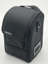 Sony FE 24-70 mm F2.8 GM Lens Bag Case Zippered Black Genuine Sony Oem